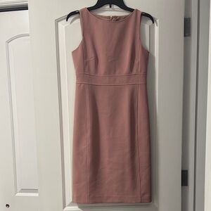 Ann Taylor Sleeveless Midi Dress Pink size 2Petite